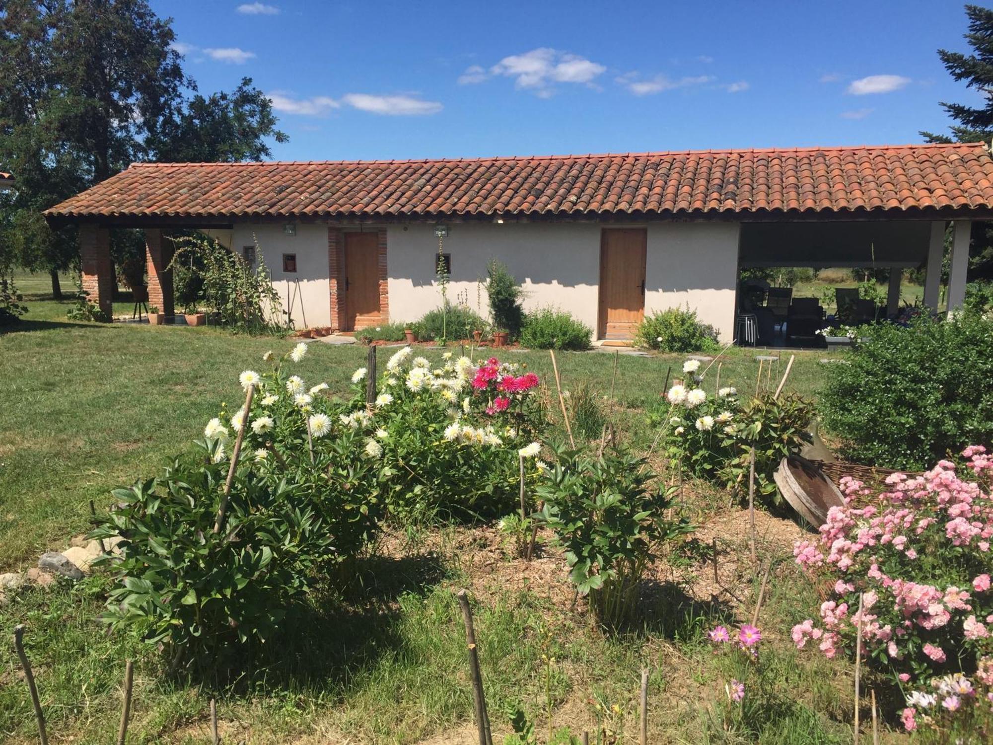 Location Gite 4 Personnes Mazeres - La Petite Maison Exterior foto