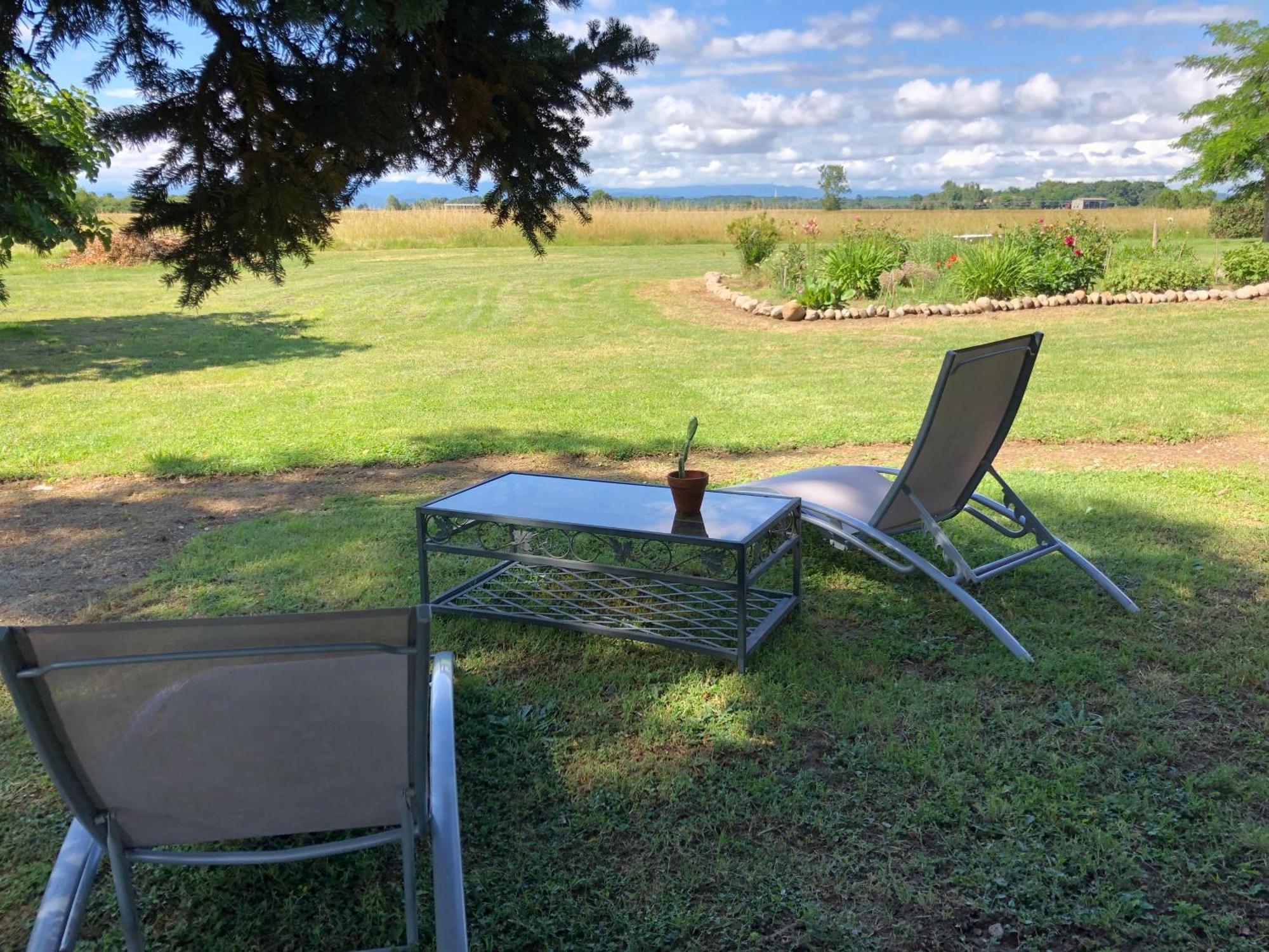 Location Gite 4 Personnes Mazeres - La Petite Maison Exterior foto