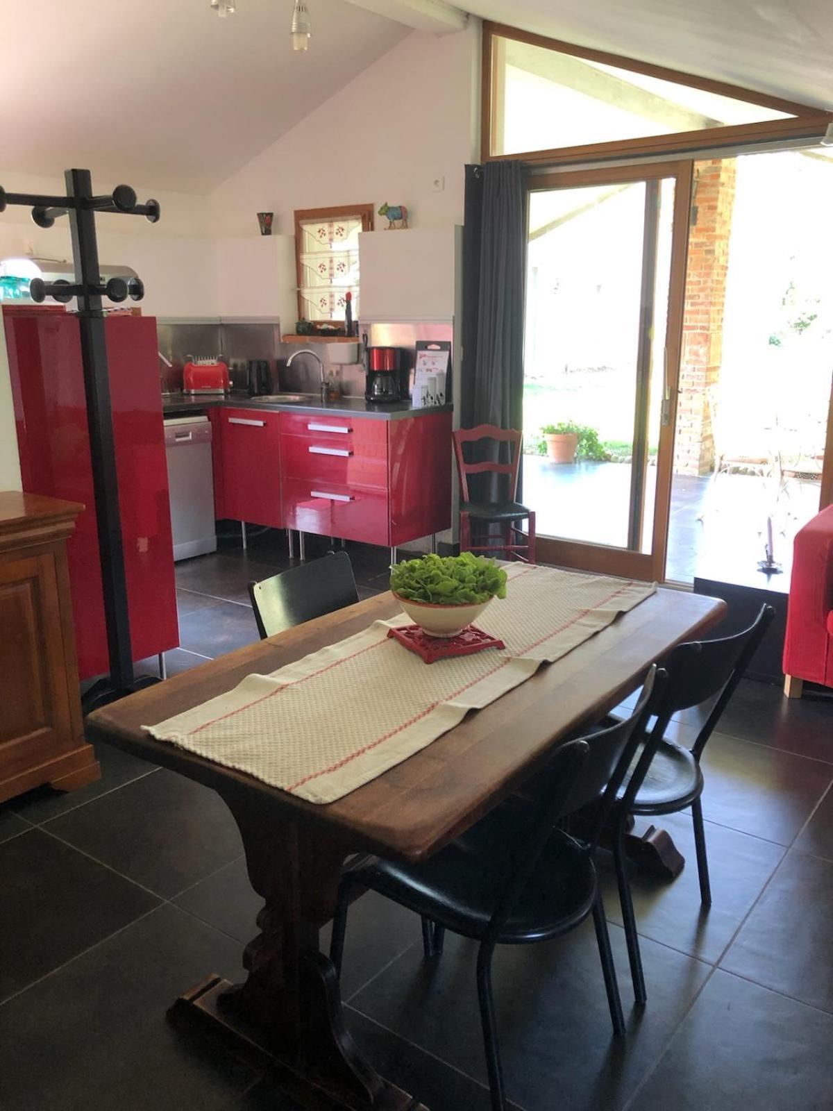 Location Gite 4 Personnes Mazeres - La Petite Maison Exterior foto